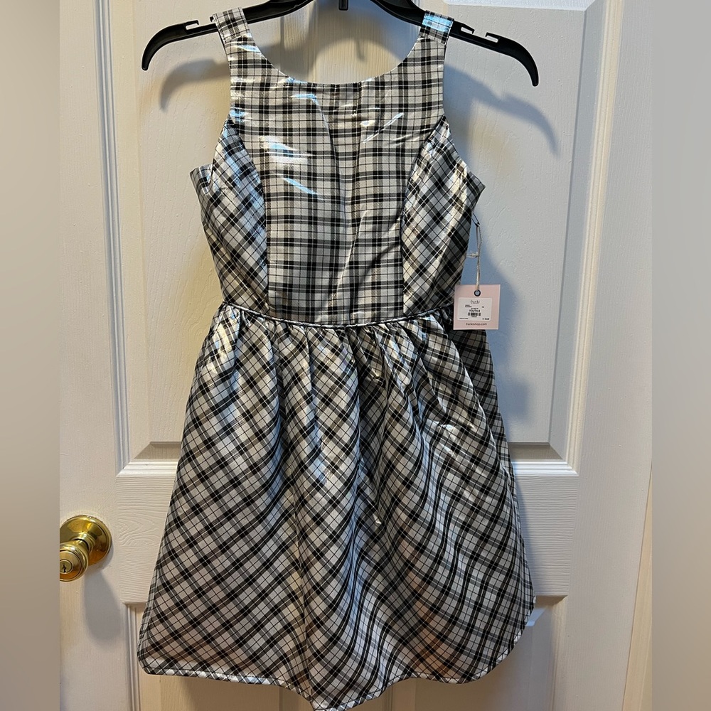 franki Plaid Fit and Flare
Dress for Girls